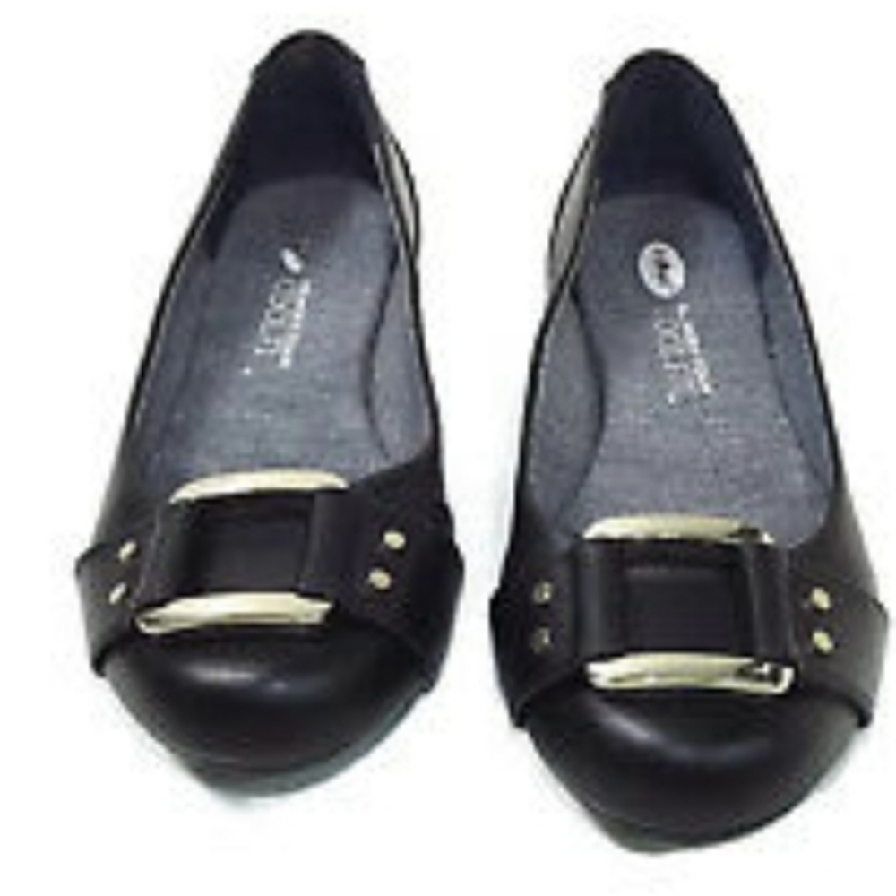 Dr. Scholl's black Frankie flats, size 7